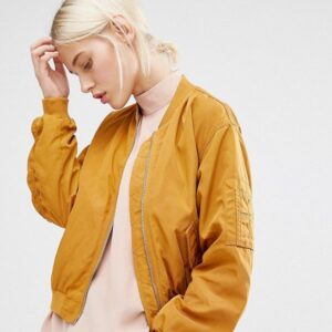 Sateen Bomber Jacket